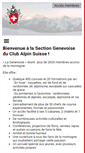 Mobile Screenshot of cas-geneve.ch
